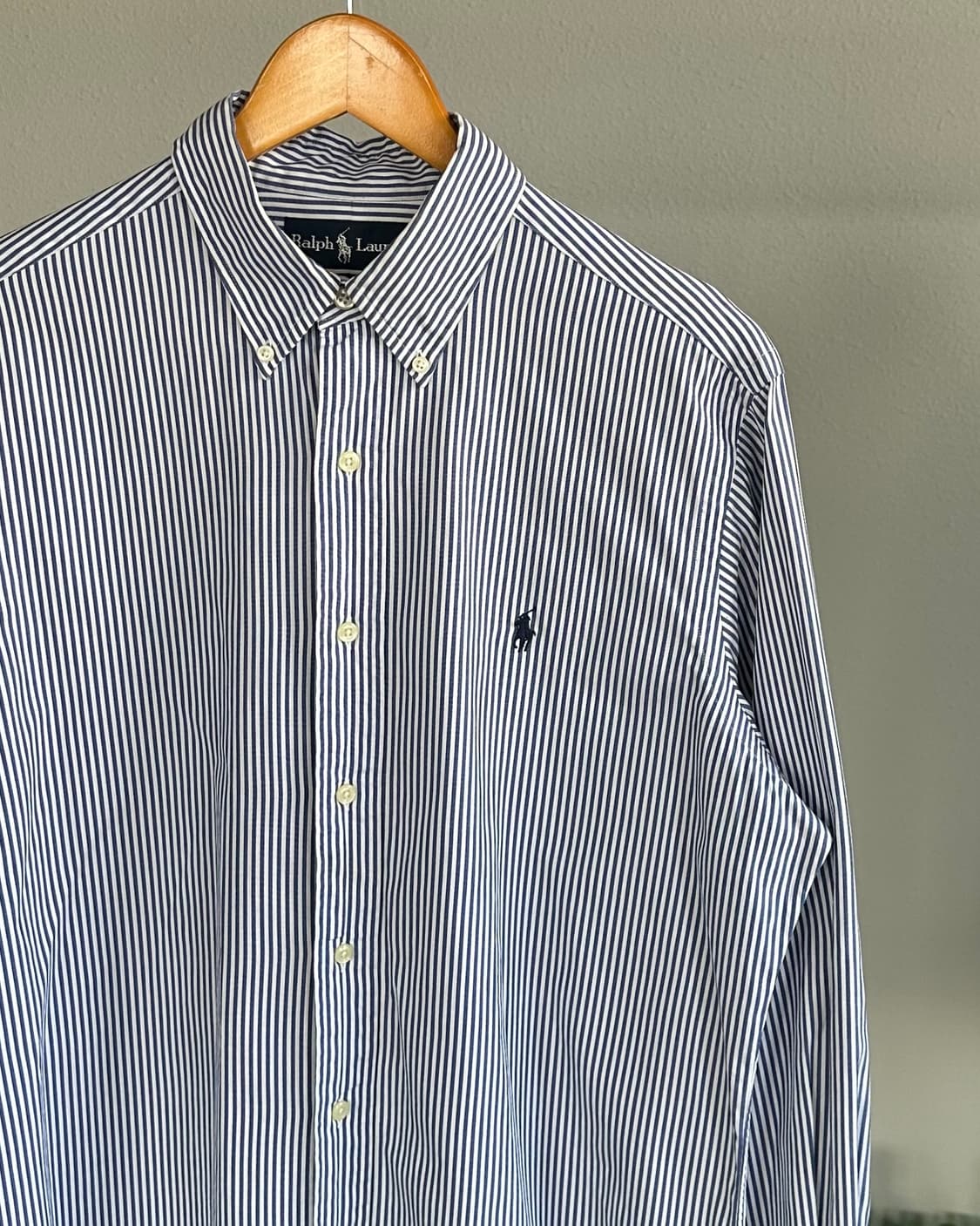[M]폴로 랄프로렌 클래식핏 스트라이프 셔츠 상품이미지2
