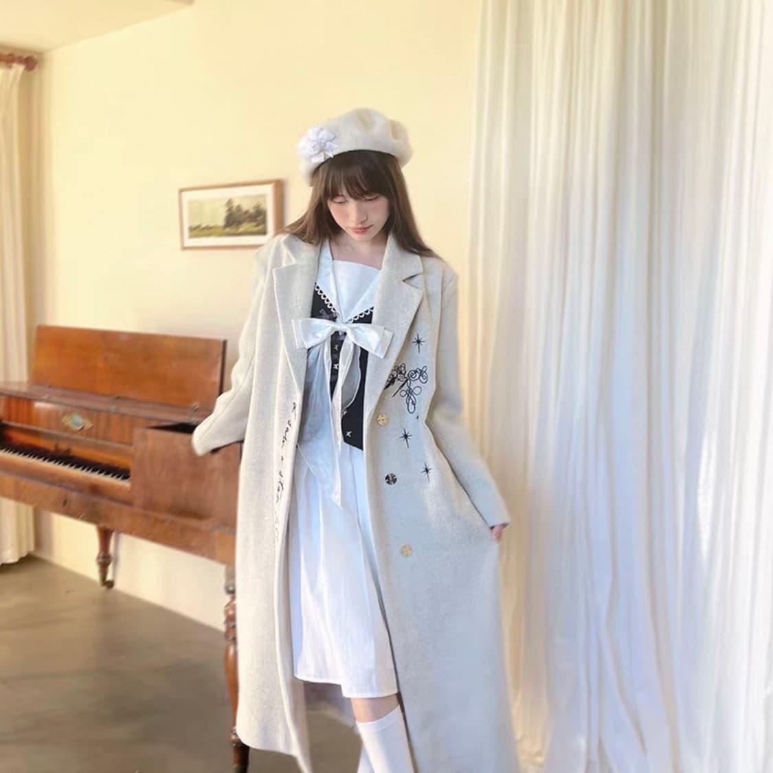 데이투데이 daytoday 로리타 중브 세라복 원피스 히메갸루 미소녀 상품이미지8