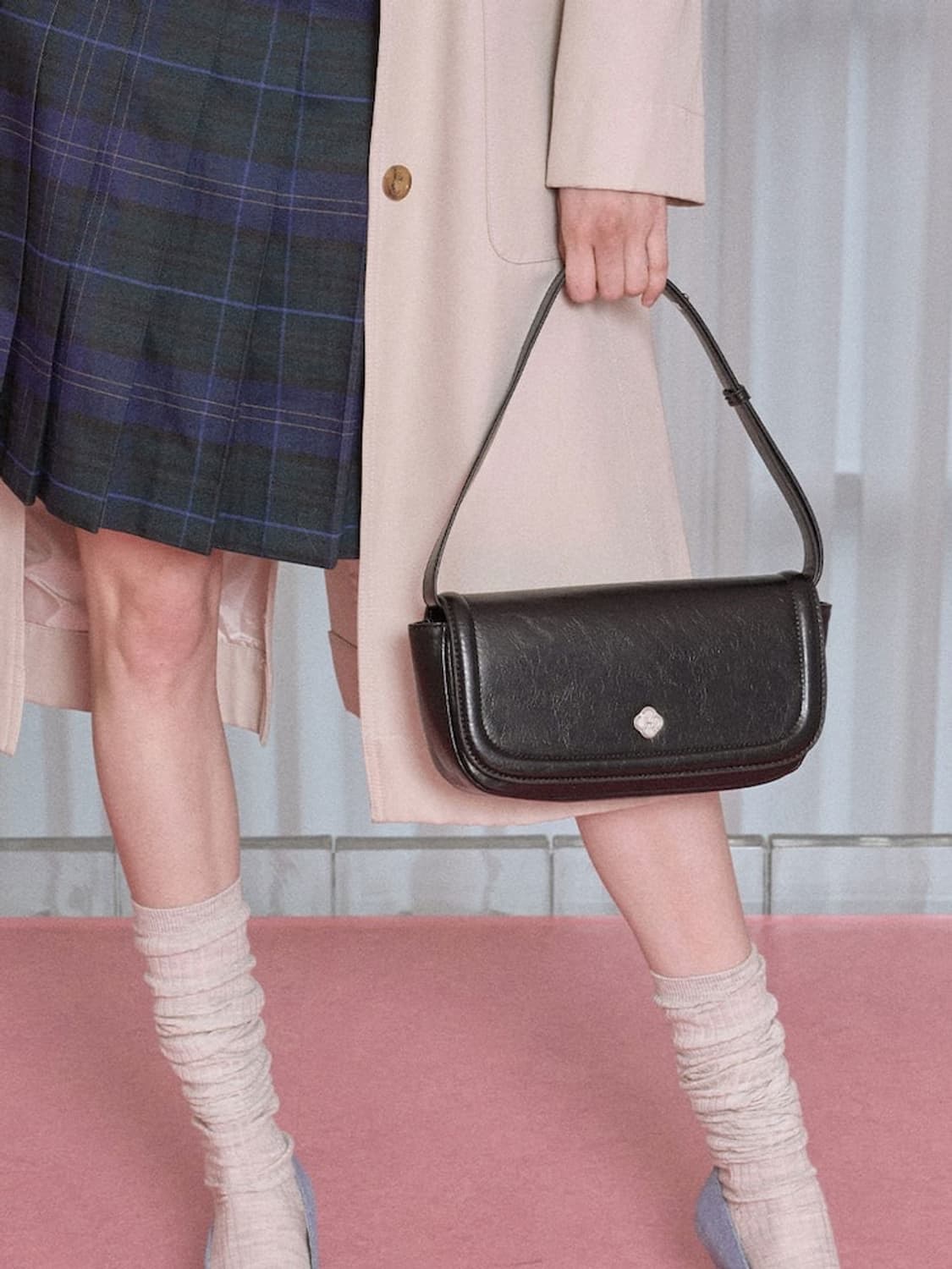 Heeari 히어리 피오니 바게트백 상품이미지2