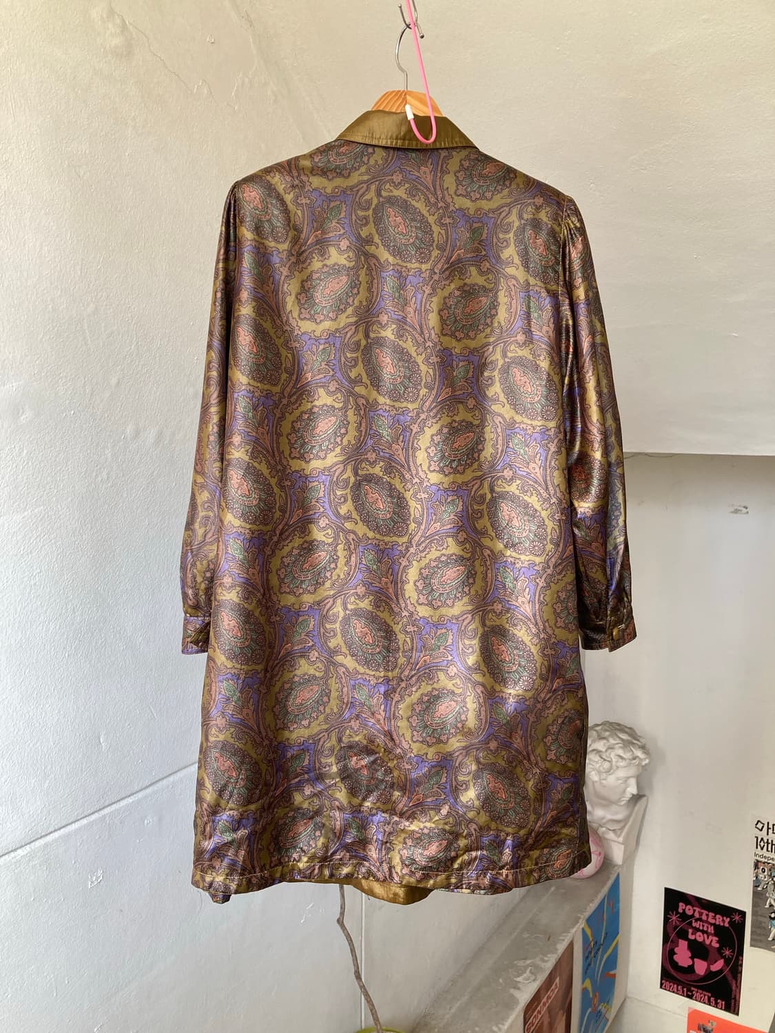 빈티지 양면 리버시블 트렌치코트 상품이미지6