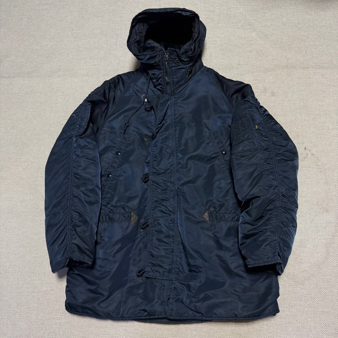 알파인더스트리 N-3B 후드 파카 상품이미지1