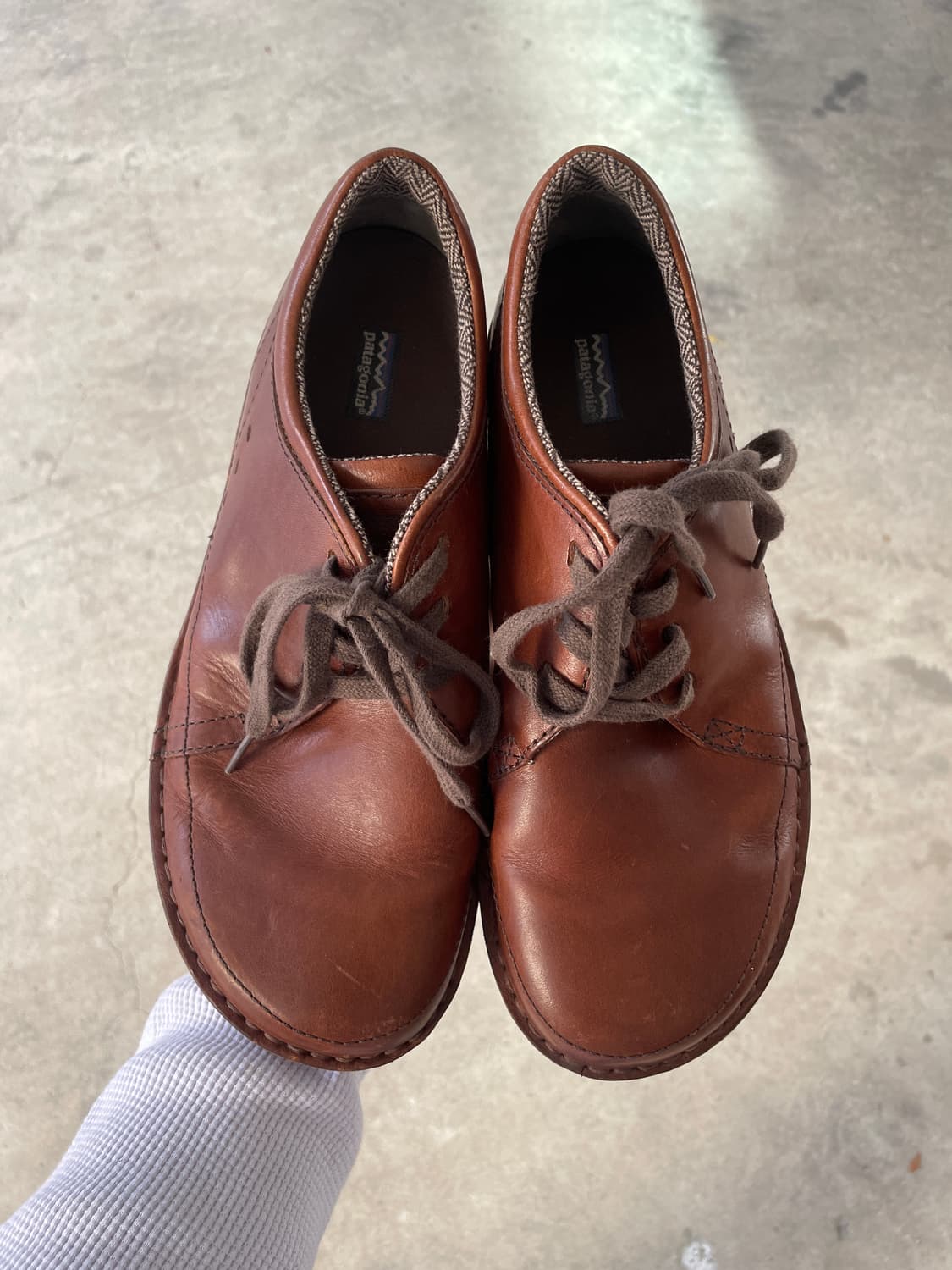 00s Patagonia Loulu Walnut Leather shoes 상품이미지3