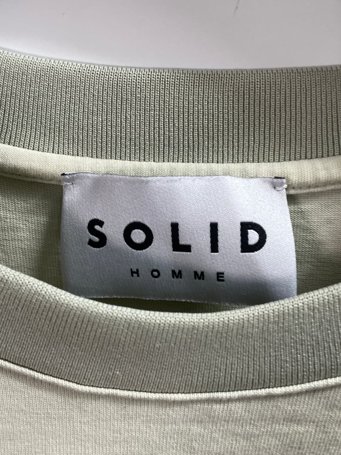 21FW 솔리드옴므 빅로고 반팔티  (on.691)   상품이미지6