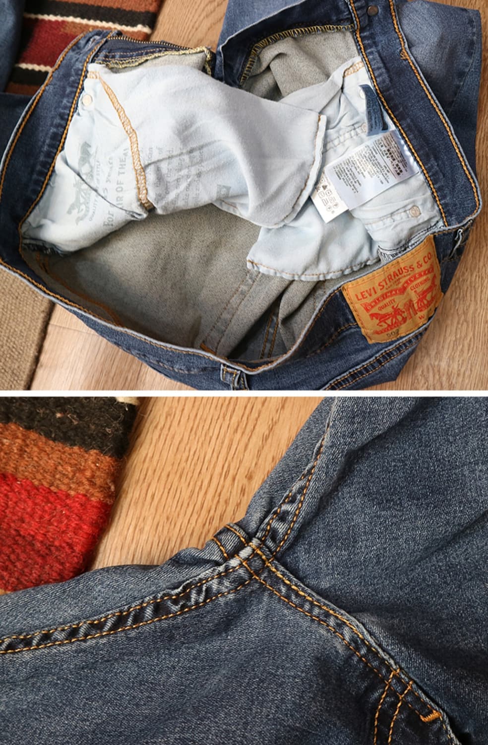 levis 리바이스 502 슬림핏 데님 30사이즈  상품이미지7