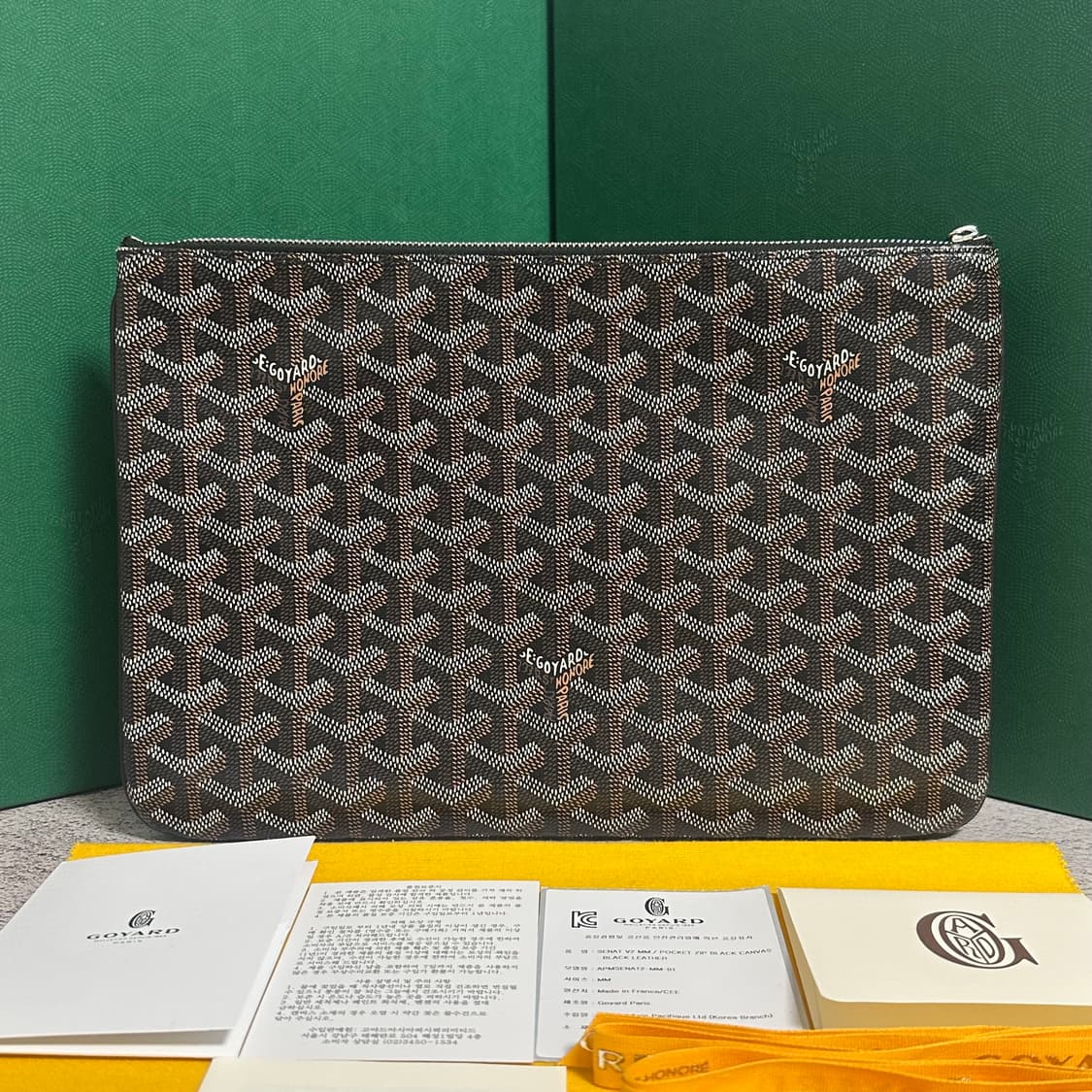 [MM] 고야드 세나 클러치 블랙 상품이미지2