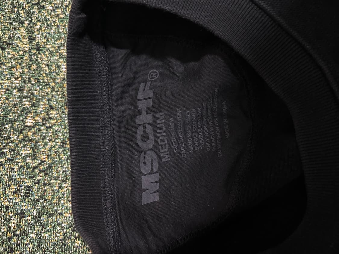 미스치프 크롭 맨투맨 상품이미지3