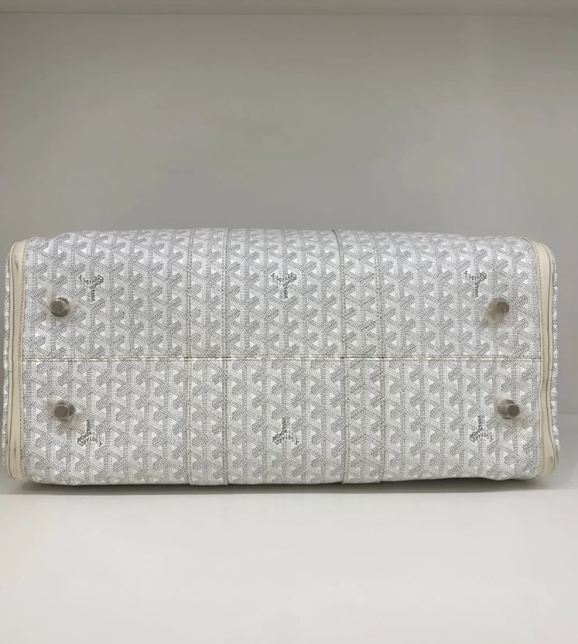 [정품] 고야드 스페셜 화이트 크로아지에르 보스턴백  상품이미지4