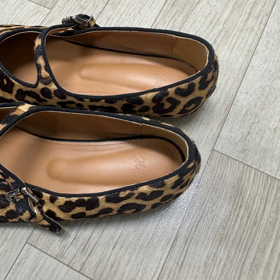 망고매니플리즈 레오파드 플랫슈즈 상품이미지6