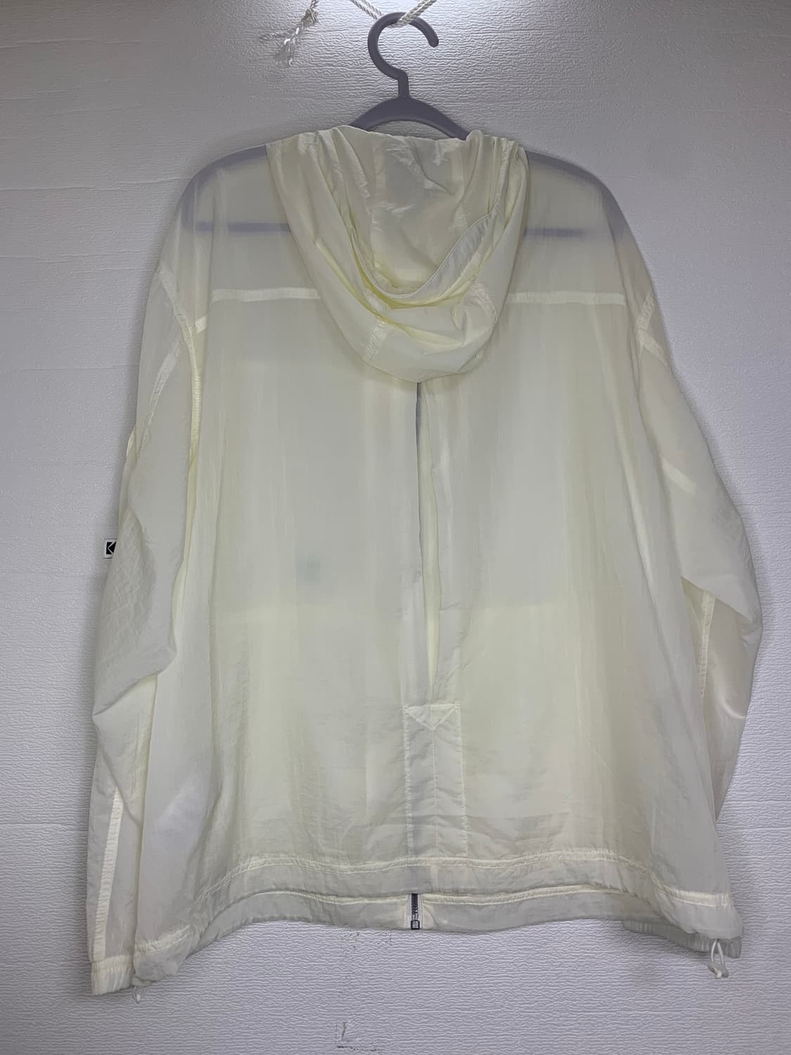 코닥 화이트 바람막이 자켓 상품이미지2