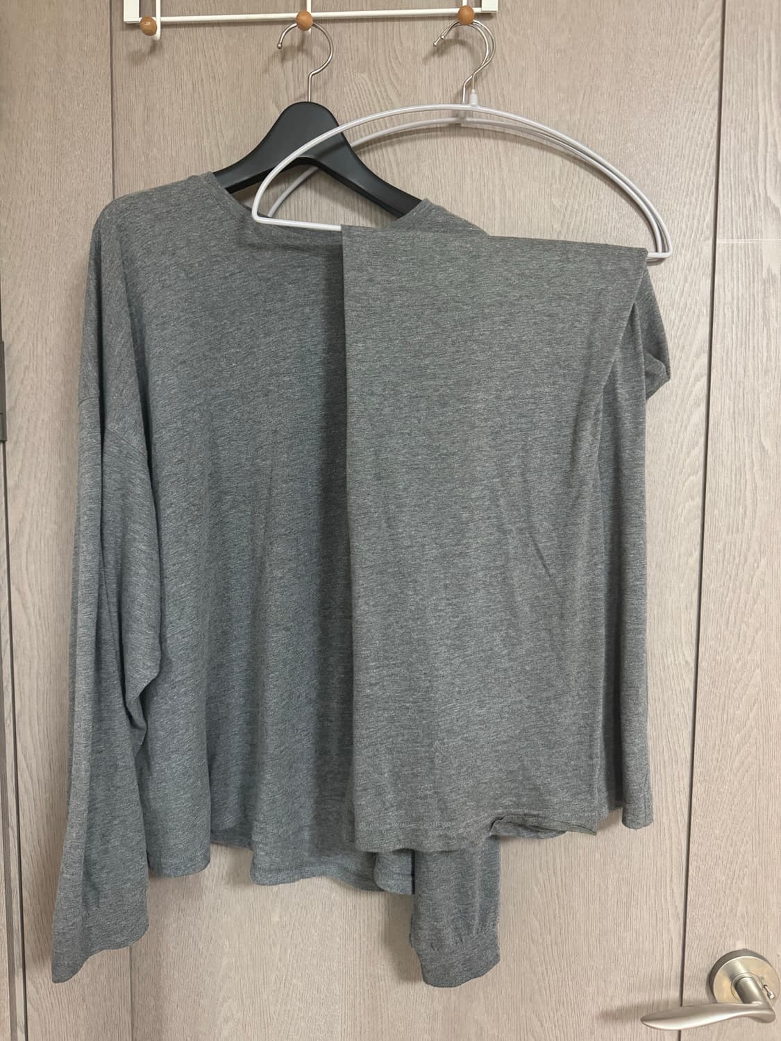 세트1]mudule ramble tee, pants grey 상품이미지2