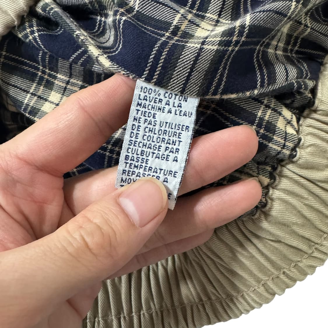 폴로 랄프로렌 블랙와치 베이지 스윙톱 자켓 상품이미지5