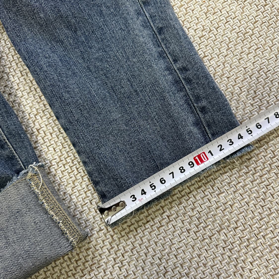 31 플랙 빈티지 워싱 데님 팬츠 0421D 상품이미지8