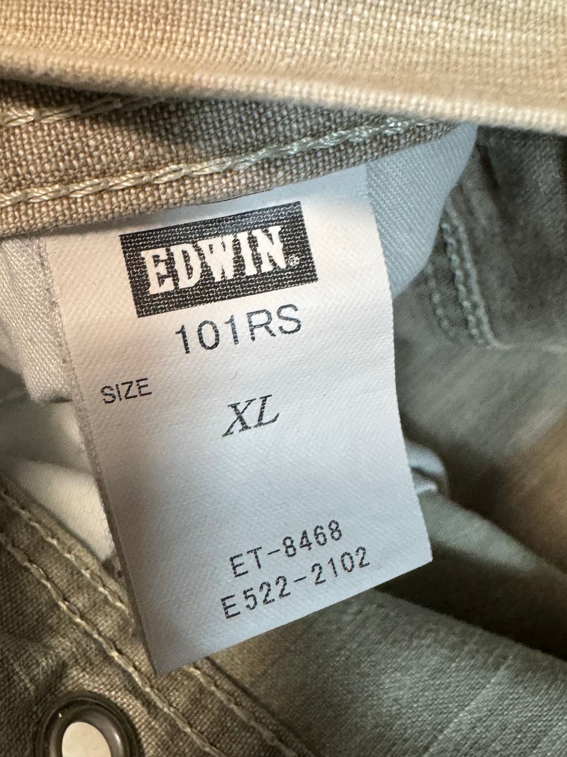 에드윈 빈티지 코튼 웨스턴 팬츠 상품이미지6