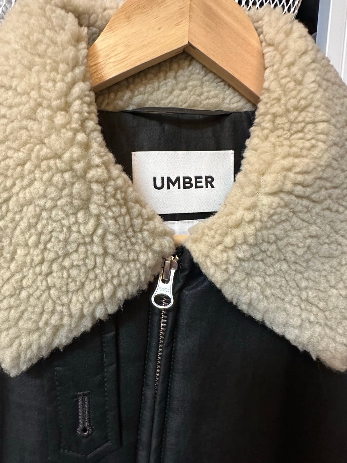 UMBER 엄버 양털 무스탕 자켓 상품이미지5