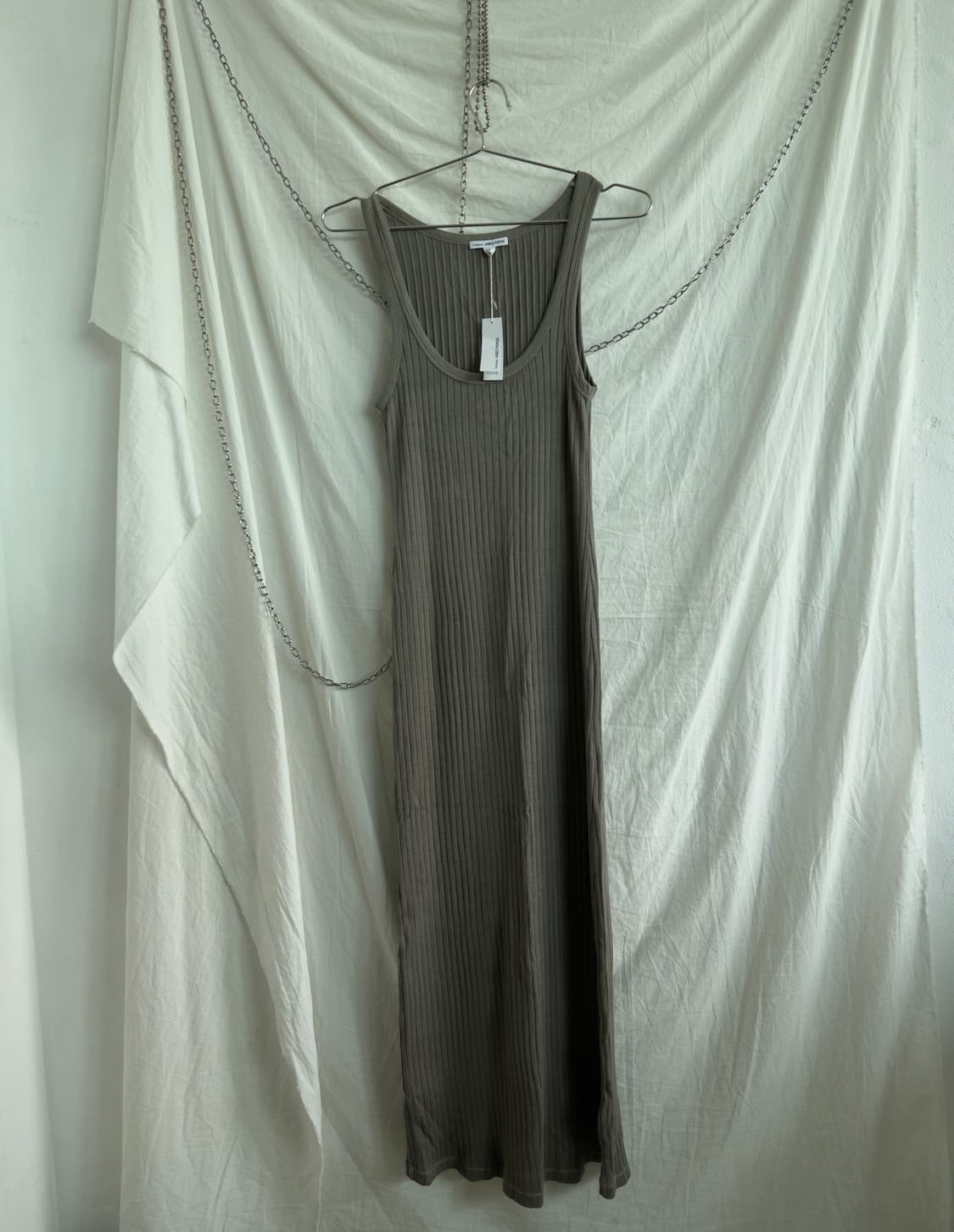 new* 제임스펄스 립코튼 슬림핏 원피스 상품이미지3