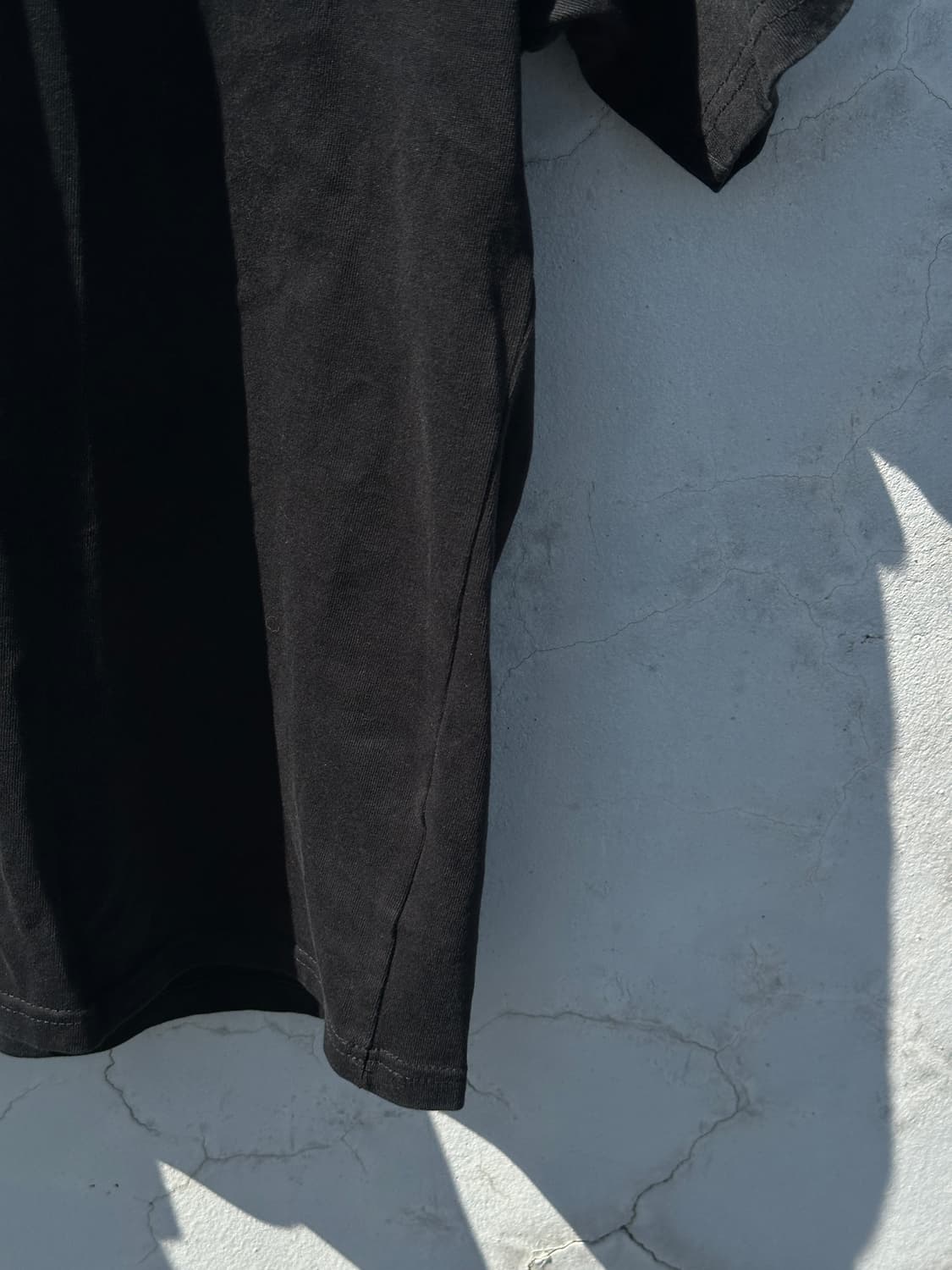 [S] 나이키 스우시 로고 블랙 반팔 티셔츠 상품이미지5