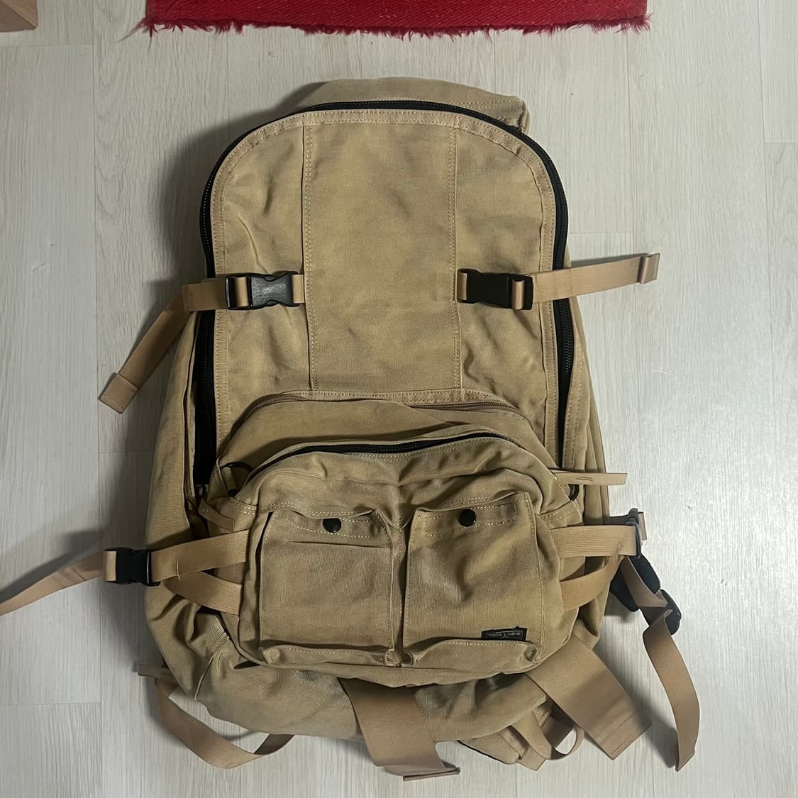 요시다포터 쓰리웨이 베이지 백팩 상품이미지1