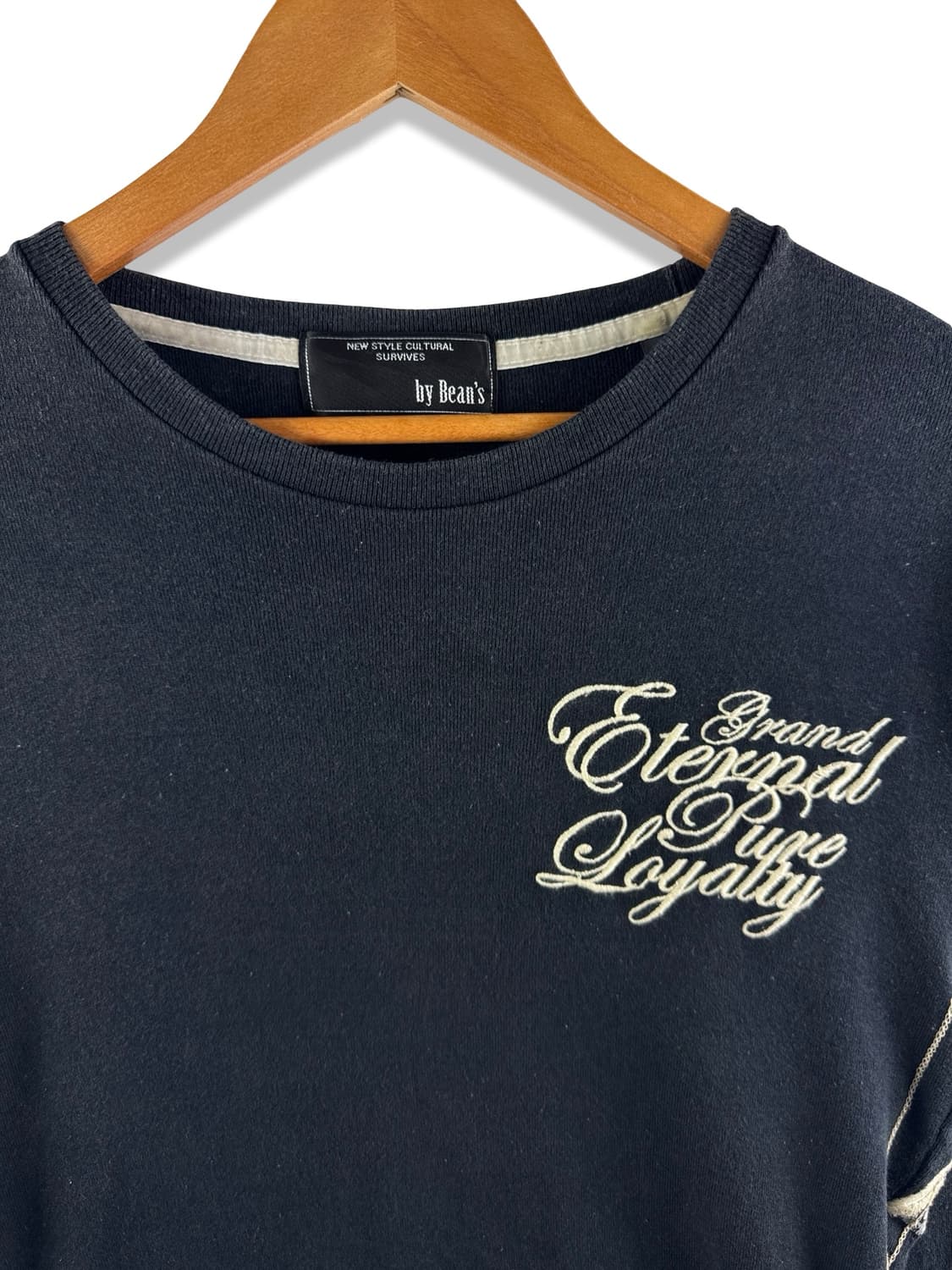 JPN 펑크 날개 자수 롱슬리브3021 상품이미지3