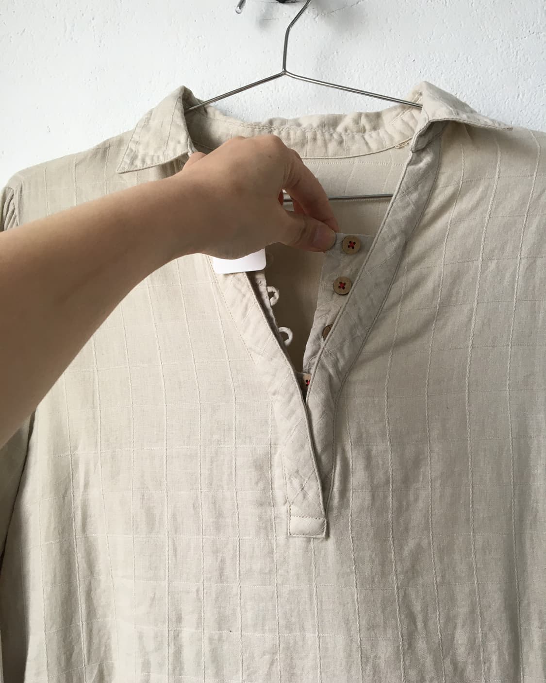 Henry neck pk sleeve 상품이미지5