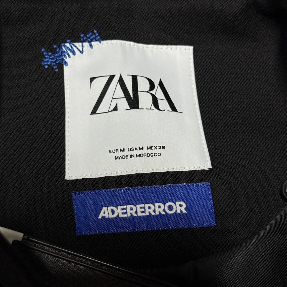 자라 x 아더에러 오버사이즈 카라 봄버 자켓 상품이미지5