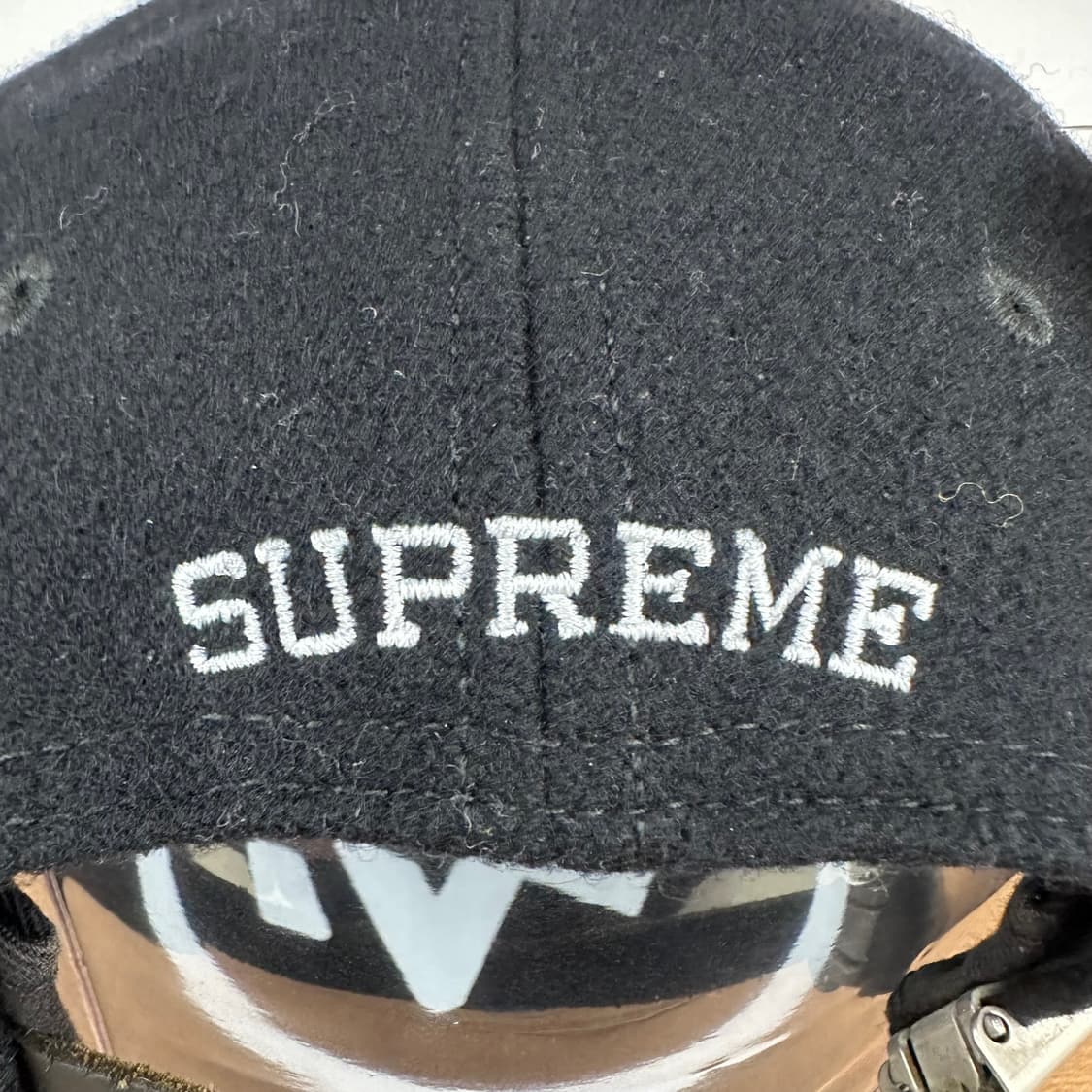 2015FW 슈프림 울 S 로고 캡 상품이미지4