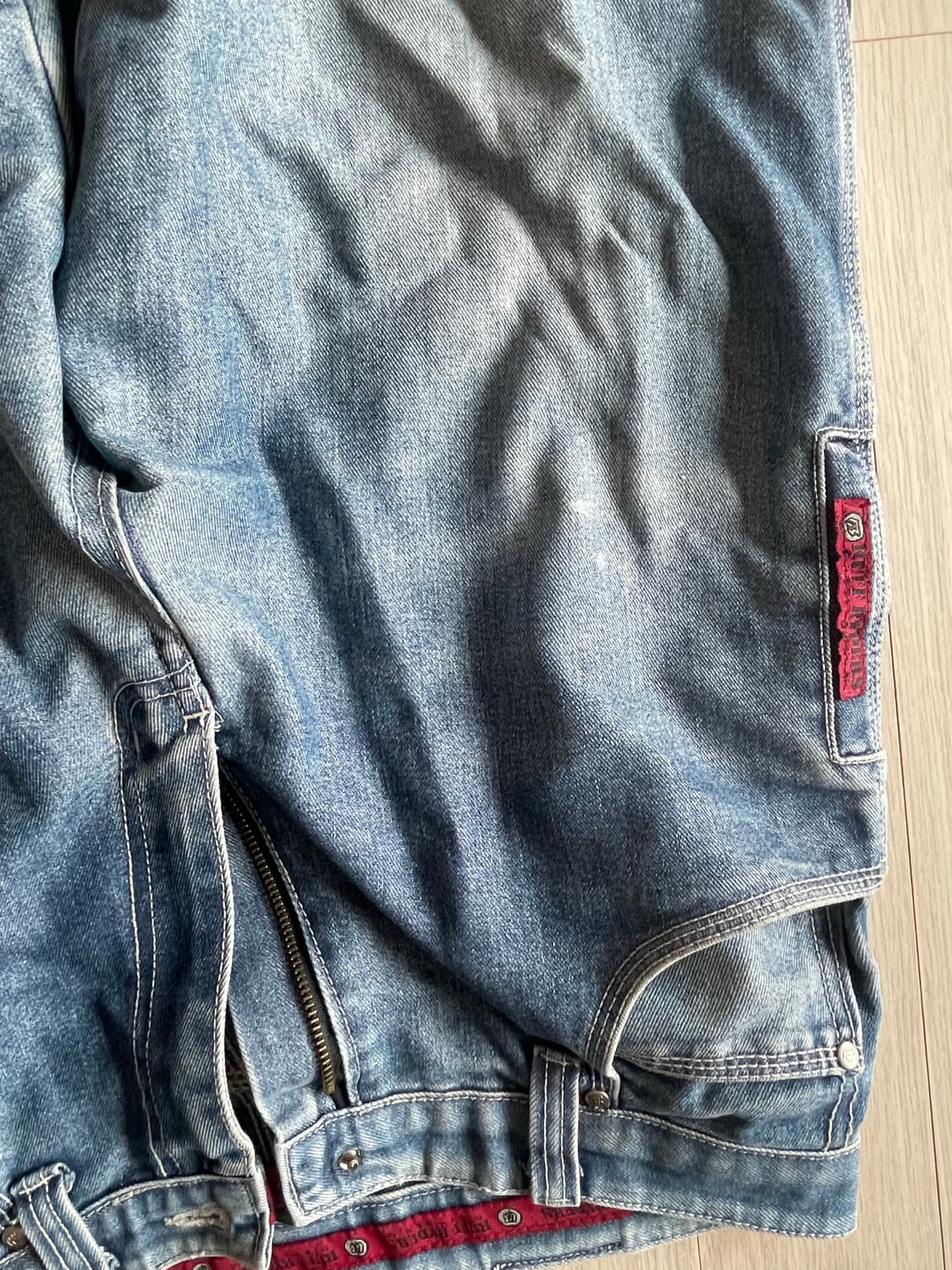 Ruff Ryders 와이드 데님카펜더 팬츠 상품이미지6