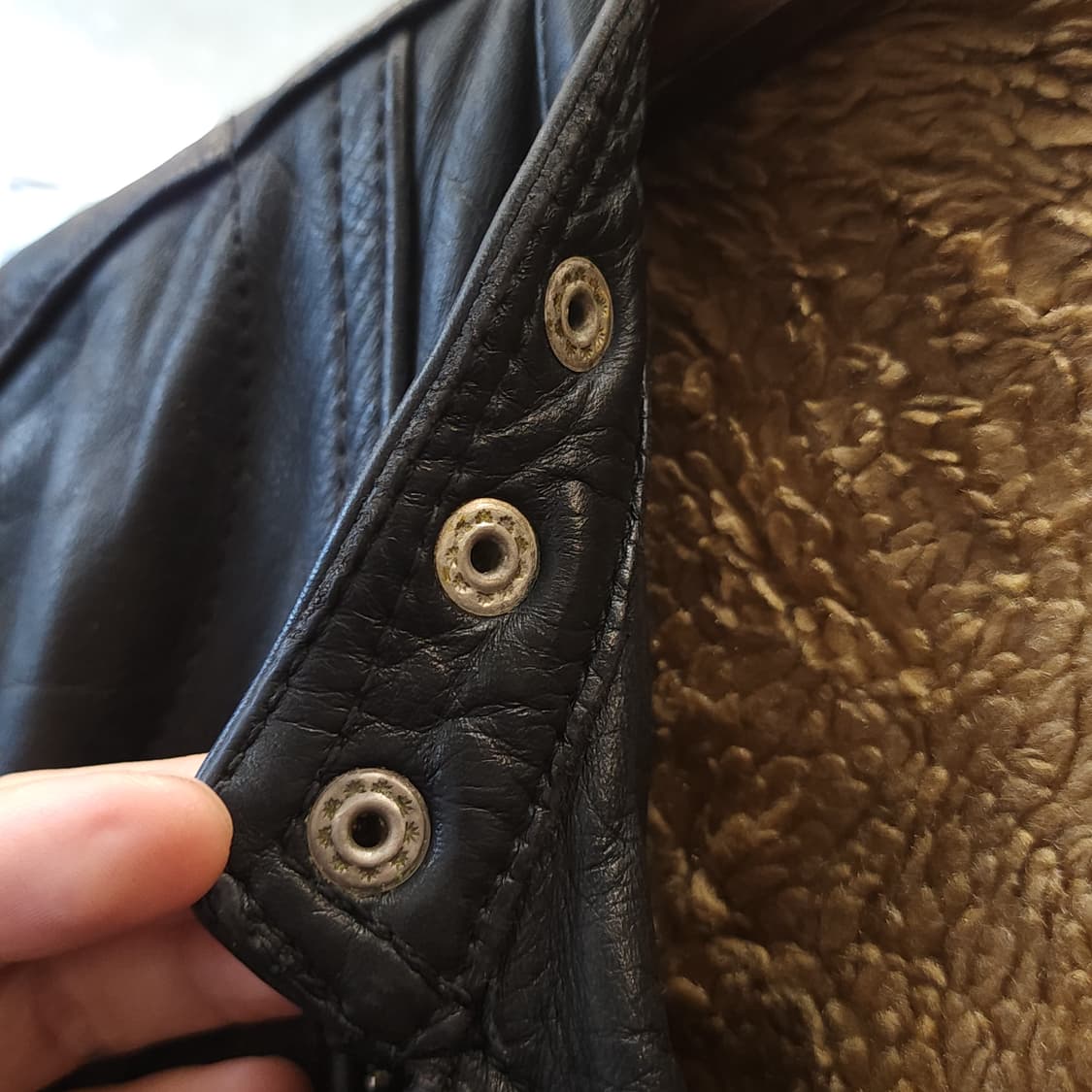 80s 빈티지 가죽자켓 독일 모터사이클 라이더 자켓 라이더 자켓 94 상품이미지5