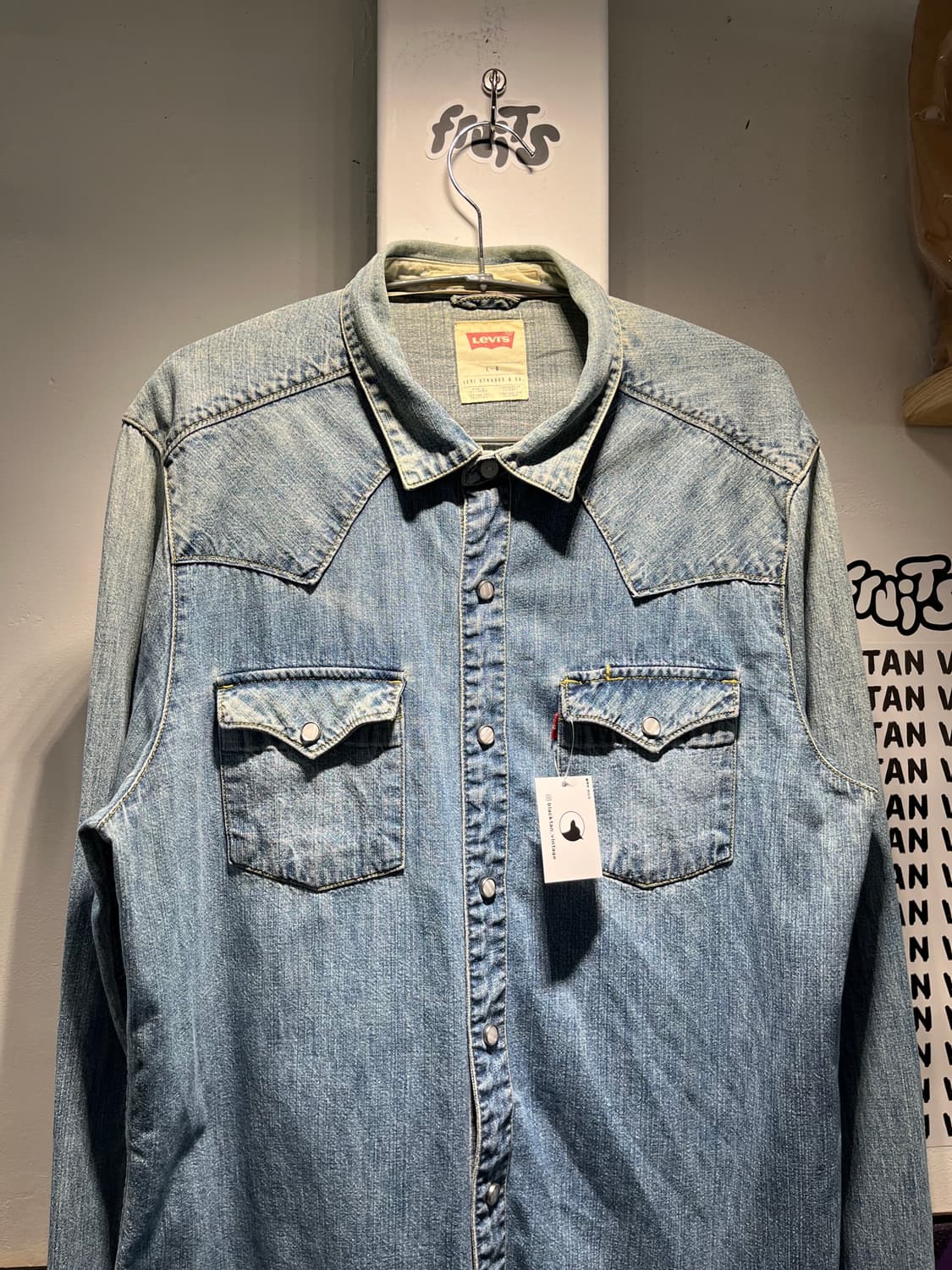 리바이스 데님 웨스턴셔츠 상품이미지4
