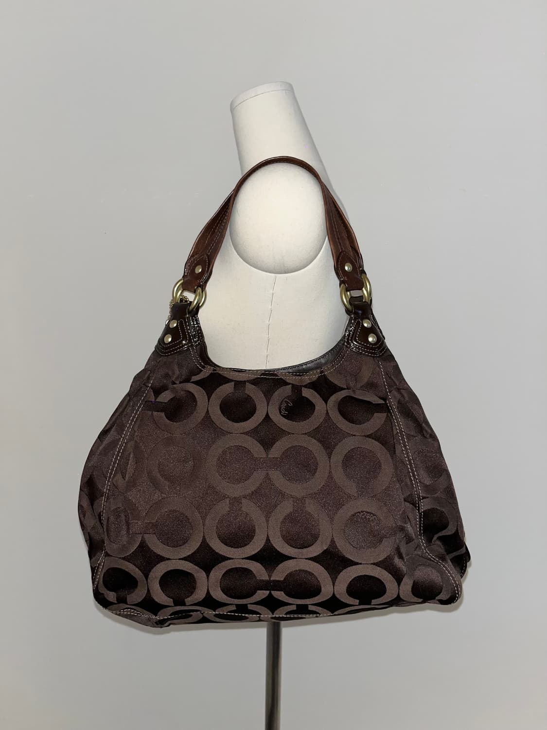 📦90ss Coach Brown shoulder bag 상품이미지4