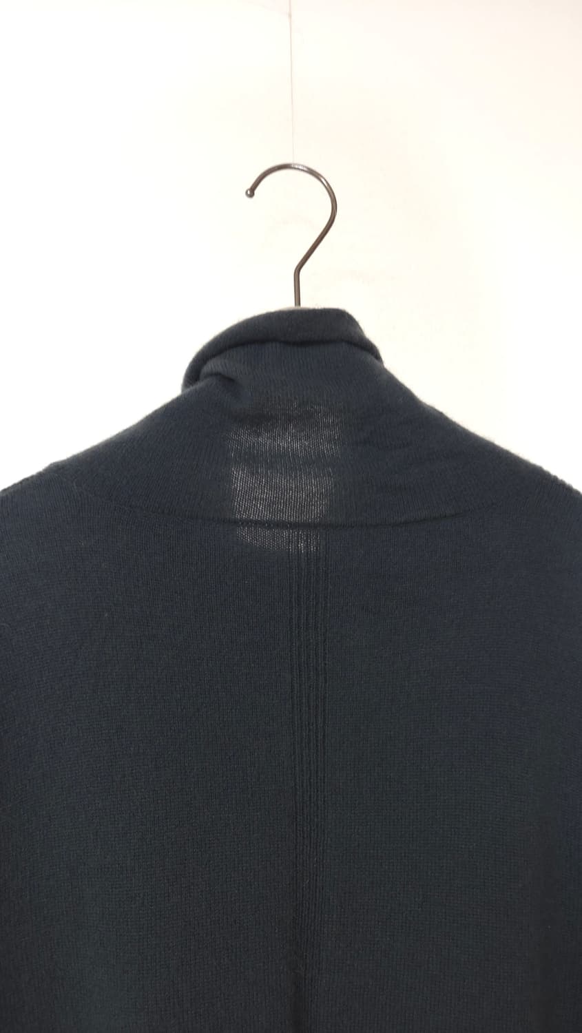 캐시미어100 터틀넥 언밸런스 니트 원피스 55~66 상품이미지7