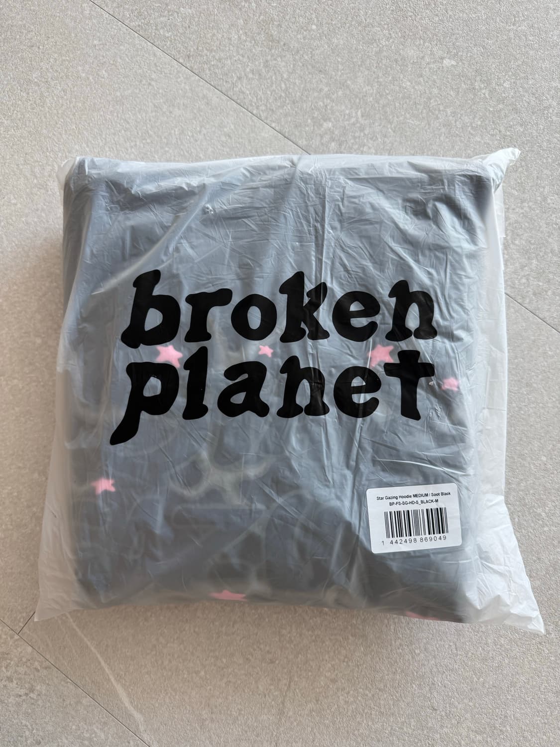 Broken planet stargazing 후드 M 상품이미지1