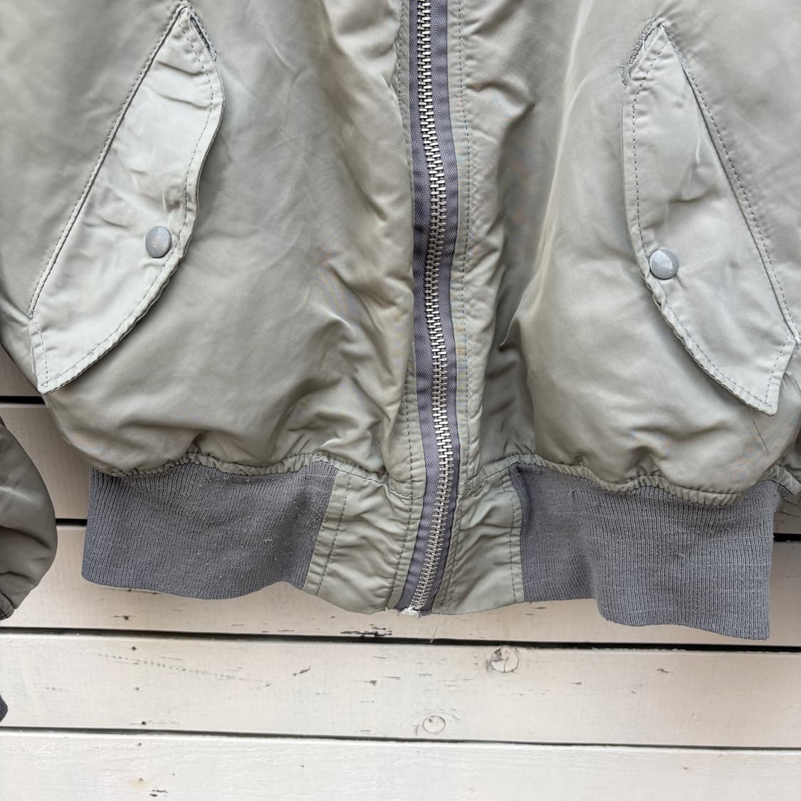 Alpha 90s 알파 made in usa MA-1 자켓 상품이미지8