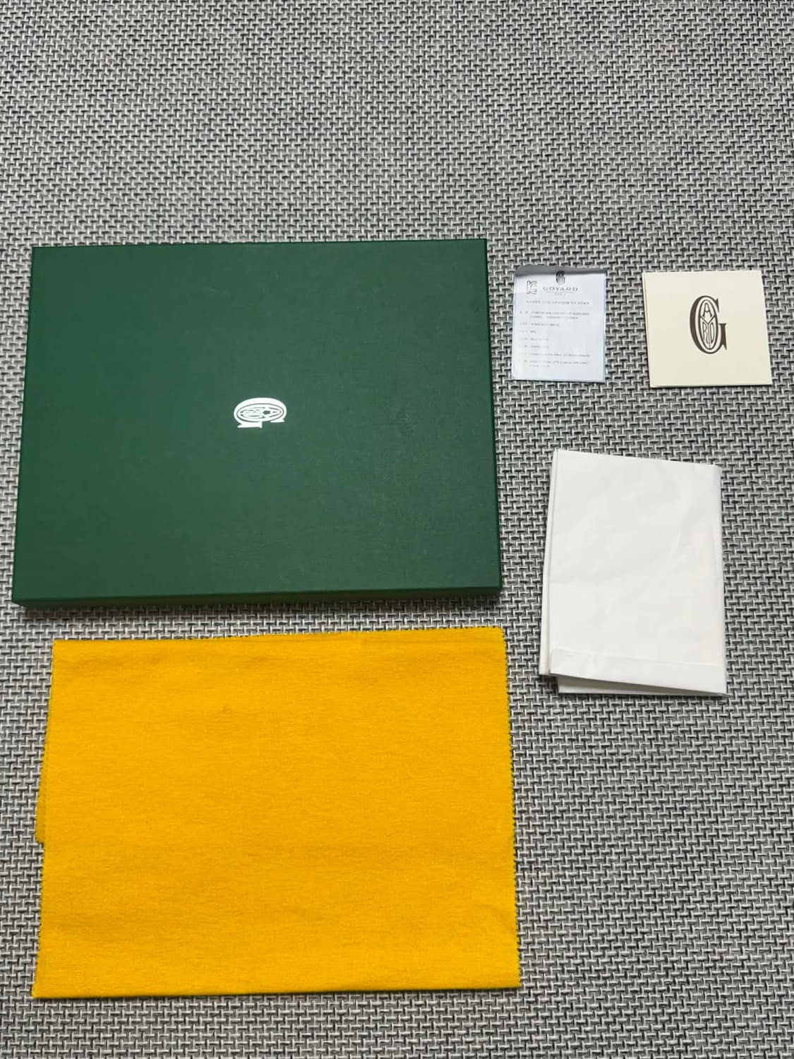 고야드 세나 클러치 버건디 mm 상품이미지9