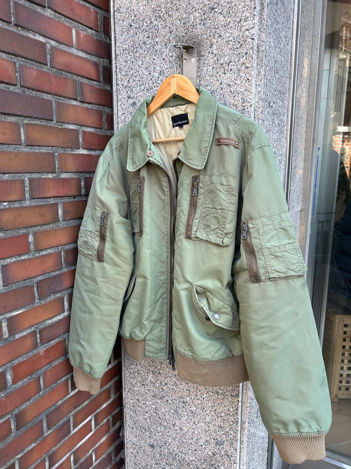 00‘s CK Jeans 멀티포켓블루종 상품이미지6