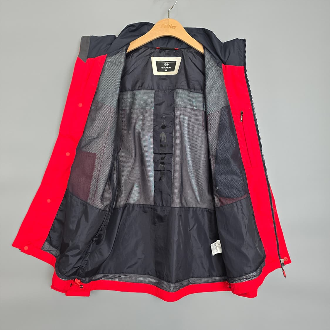 아이더 Eider 디펜더 바람막이 간절기 자켓 레드/블랙 L 상품이미지7