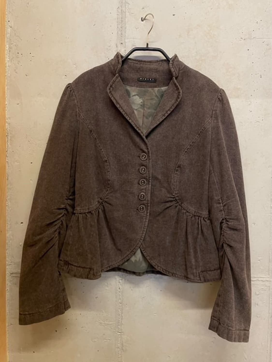 브라운 데님 자켓 상품이미지1