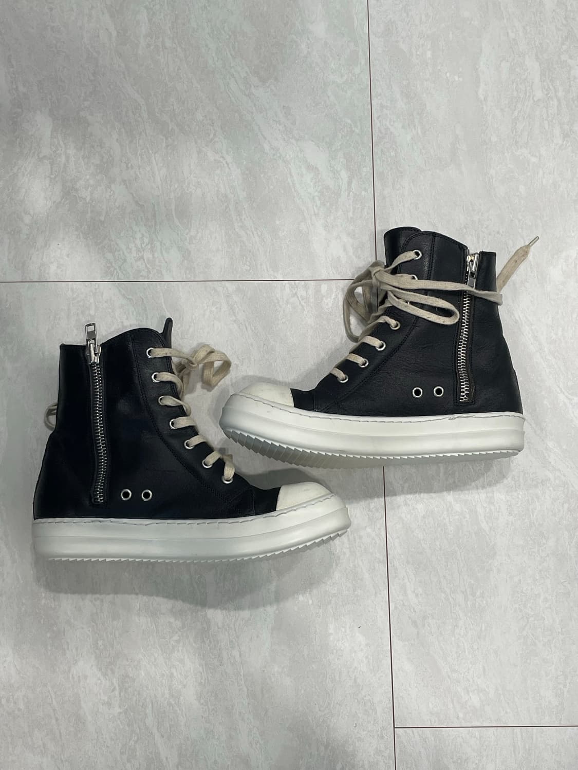 2010’s 릭 오웬스 라몬즈 하이 38 (240 유일매물) 상품이미지2