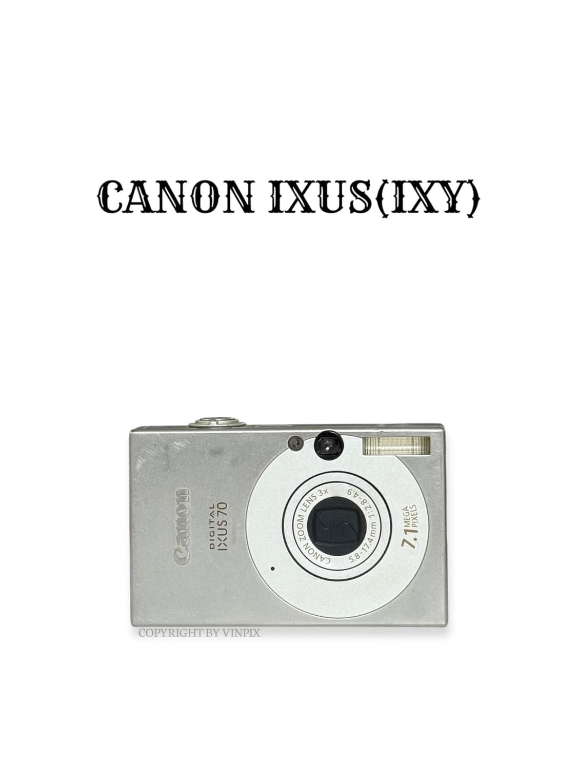 캐논 익서스 70(ixus 70) 디지털 카메라 디카 상품이미지1