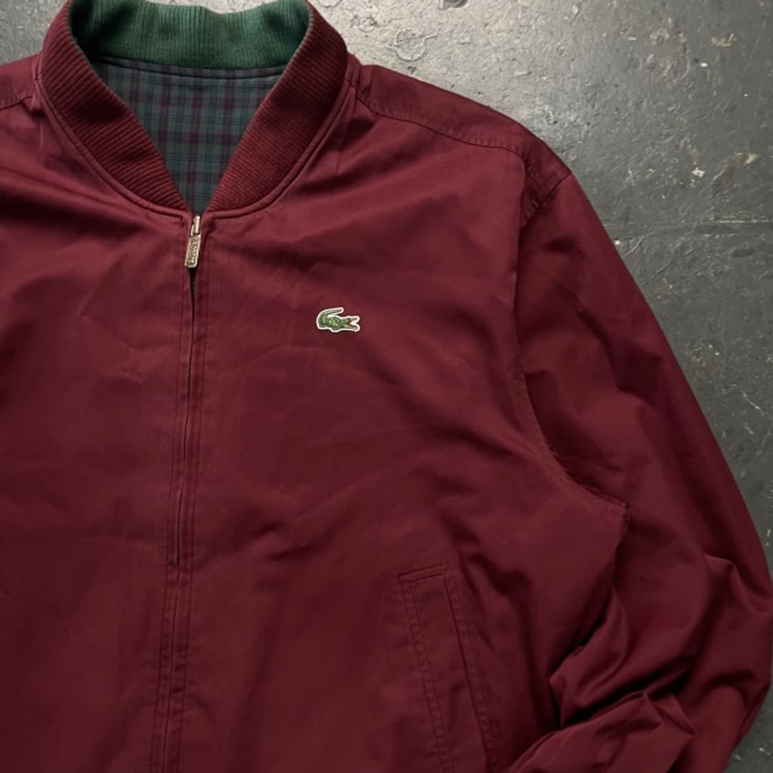 105 라코스테 리버시블 블루종 자켓  상품이미지2