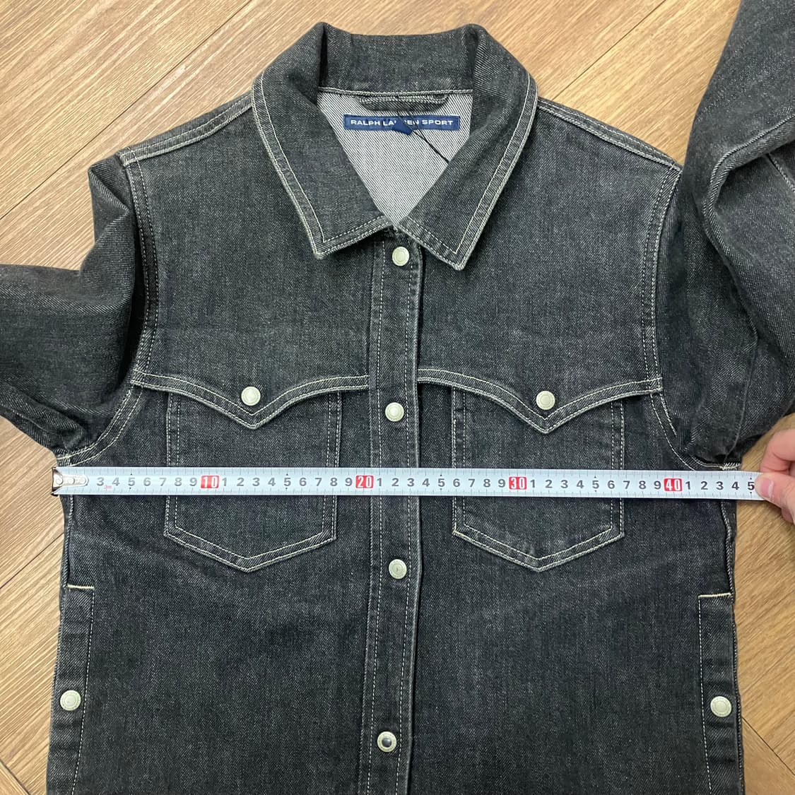 N27 폴로 랄프로렌 스포츠 블랙 데님 청자켓 상품이미지6