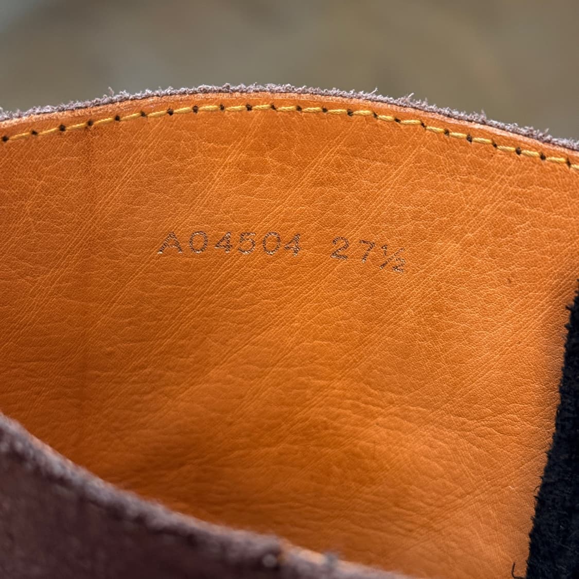 KOLOR 컬러 스웨이드 라운드토 집업 부츠 275 280 285 상품이미지5