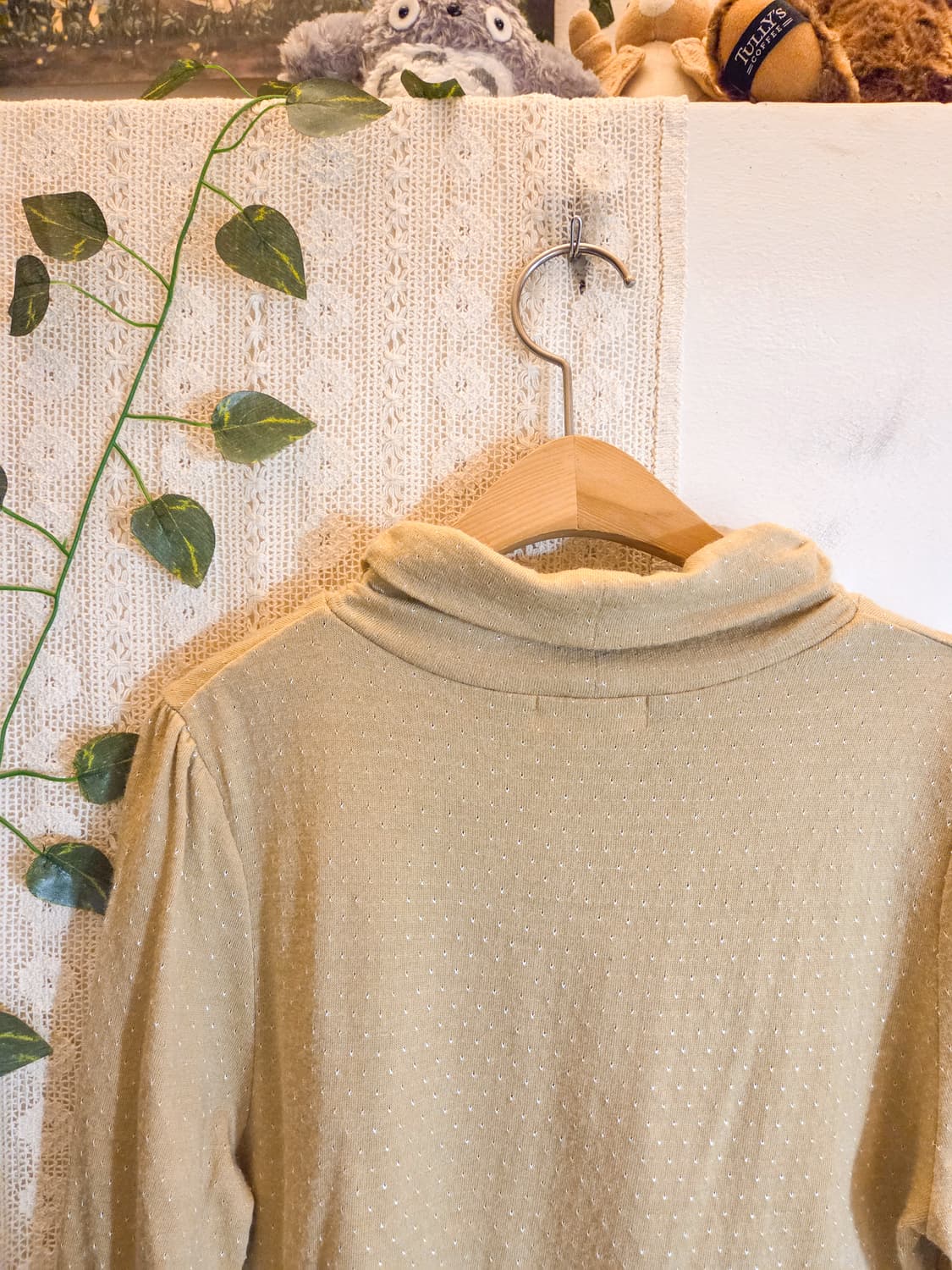 도트 목폴라 슬리브 상품이미지6