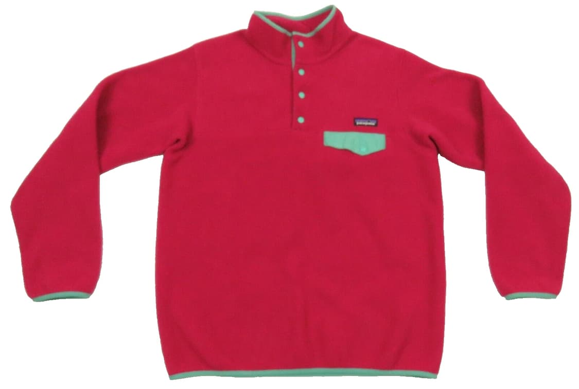 10s 파타고니아 우먼스 신칠라 스냅-T 핫핑크/민트 상품이미지1