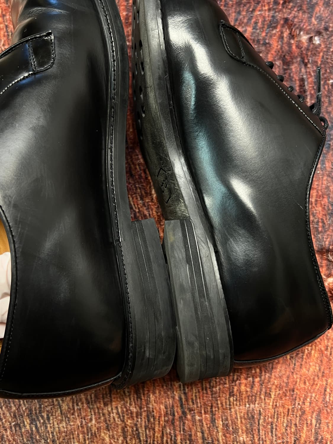 [270] 조셉트 더비슈즈 블랙 상품이미지6