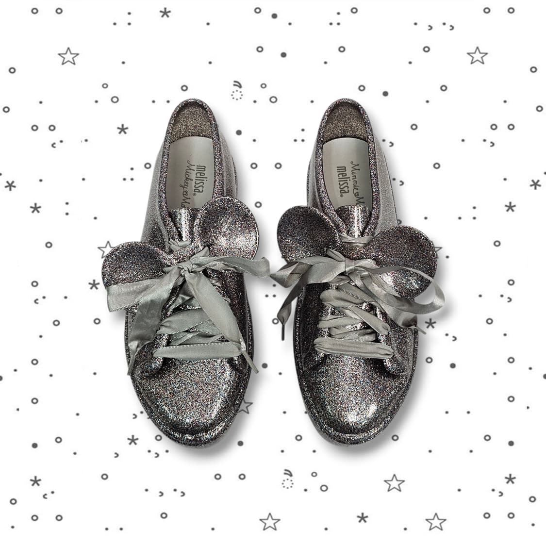 245 Melissa 멜리사 미키마우스 글리터 스니커즈 상품이미지2