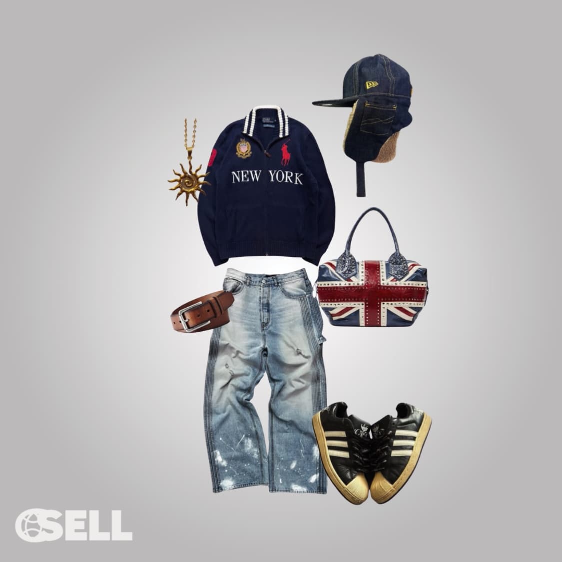 폴로 빅포니 뉴욕 니트집업 상품이미지2