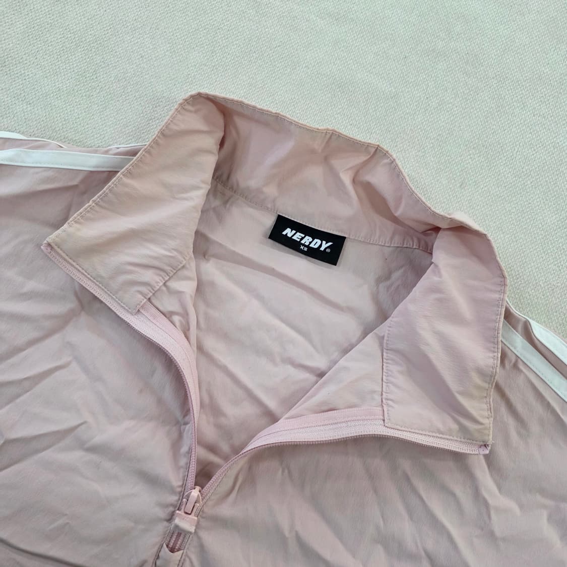 [XS] 널디 반팔 반집업 아노락  0210J 상품이미지5