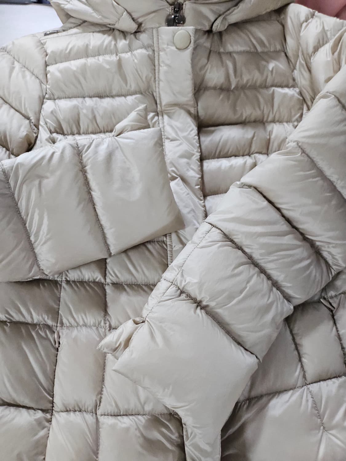 cinellistudio 씨 스튜디오 구스 패딩 아이보리  85 상품이미지7