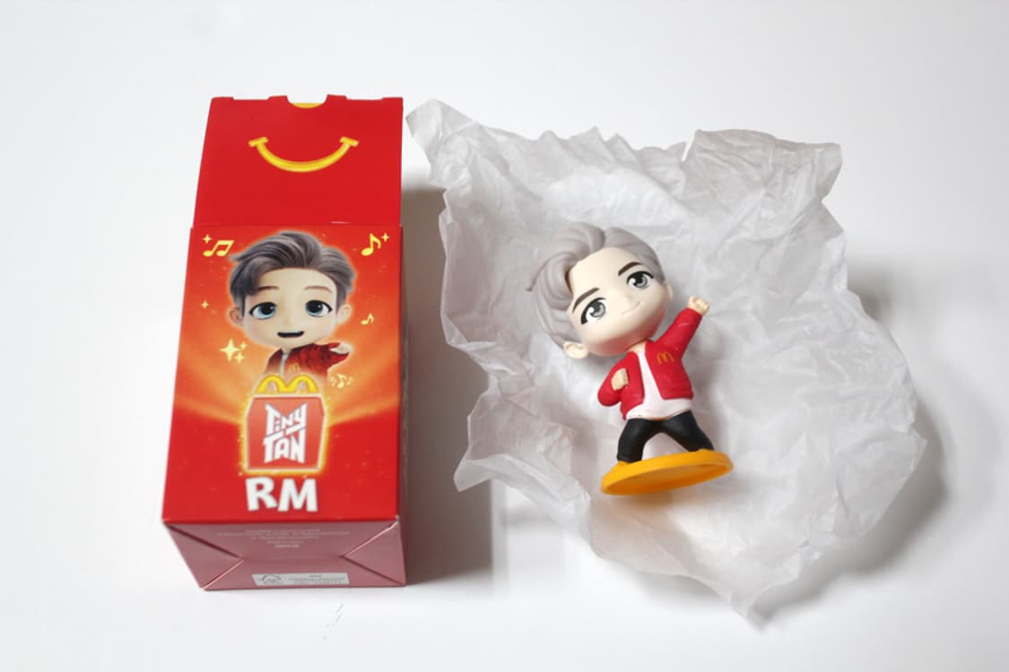 맥도날드 해피밀 BTS RM 피규어 방탄소년단피규어 RM피규어 알엠피규어 상품이미지3
