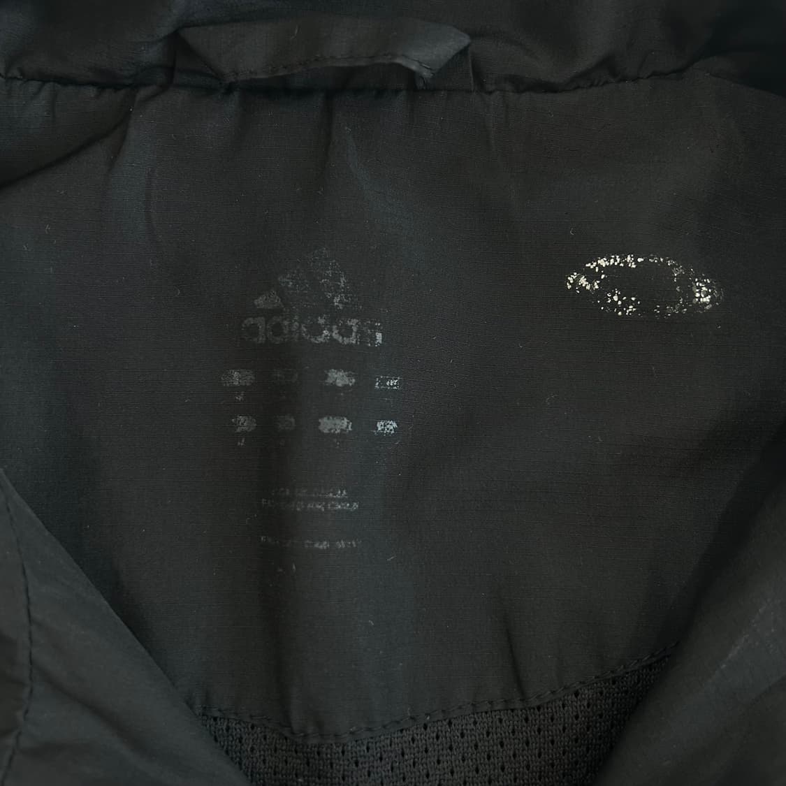 Adidas 아디다스 삼각로고 블랙 아노락  상품이미지6